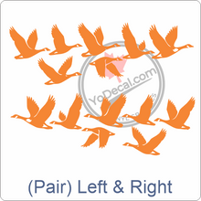 Aircraft Tail / Nose Art "Canadian Geese" Premium Vinyl Decal Stencil Sticker
