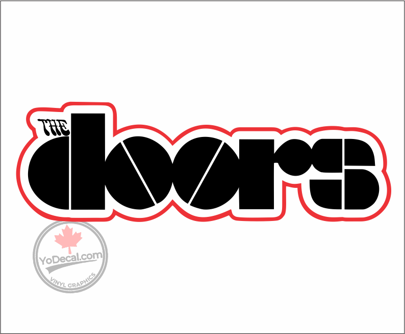 'The Doors' Premium Vinyl Decal / Sticker