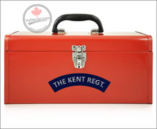 'The Kent Regiment WWII Shoulder Flash' Premium Vinyl Decal / Sticker