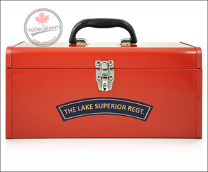 'Lake Superior Regiment WWII Shoulder Flash' Premium Vinyl Decal / Sticker