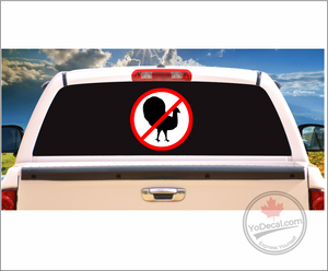 'Top Gun Maverick No Turkey' Premium Vinyl Decal / Sticker