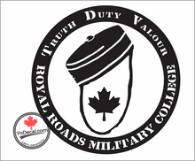 'Truth Duty Valour RRMC Pillbox' Premium Vinyl Decal / Sticker