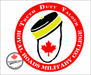 'Truth Duty Valour RRMC Pillbox' Premium Vinyl Decal / Sticker