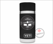 'Turn Coordinator Slip Indicator Flight Instrument' Premium Vinyl Decal Sticker