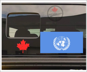 'UN (United Nations) Flag' Premium Vinyl Decal Sticker