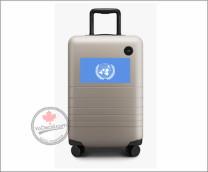 'UN (United Nations) Flag' Premium Vinyl Decal Sticker