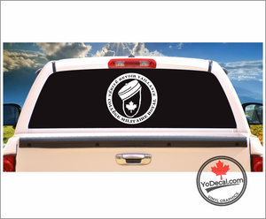 'VÉRITÉ DEVOIR VAILLANCE CMR Pillbox' Premium Vinyl Decal / Sticker