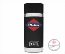 'Canadian 1st Corps RCCS Signals' WWII Shoulder Flash Premium Vinyl Decal / Sticker