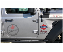 'Canadian 1st Corps RCCS Signals' WWII Shoulder Flash Premium Vinyl Decal / Sticker