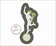 'Canadian RCCS Signals Masters Trade Badge' WWII Premium Vinyl Decal / Sticker