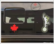 'Canadian RCCS Signals Masters Trade Badge' WWII Premium Vinyl Decal / Sticker