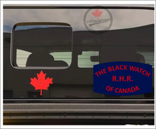 Black Watch WWII Shoulder Flash' Premium Vinyl Decal / Sticker