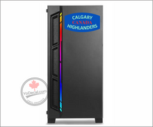 'Calgary Highlanders' WWII Shoulder Flash Premium Vinyl Decal / Sticker