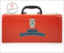 'Calgary Regiment WWII Shoulder Flash' Premium Vinyl Decal / Sticker