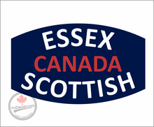 Essex Scottish WWII Shoulder Flash' Premium Vinyl Decal / Sticker