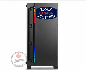 Essex Scottish WWII Shoulder Flash' Premium Vinyl Decal / Sticker