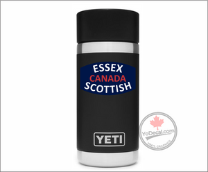 Essex Scottish WWII Shoulder Flash' Premium Vinyl Decal / Sticker