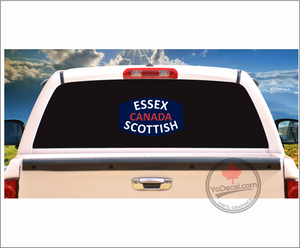 Essex Scottish WWII Shoulder Flash' Premium Vinyl Decal / Sticker