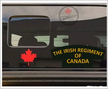 Irish Regiment WWII Shoulder Flash' Premium Vinyl Decal / Sticker