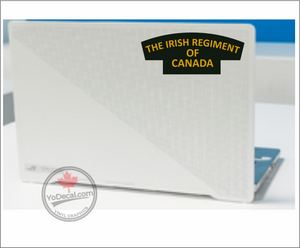 Irish Regiment WWII Shoulder Flash' Premium Vinyl Decal / Sticker