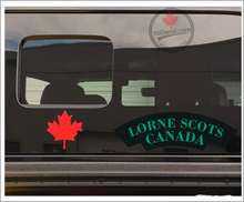 Lorne Scots WWII Shoulder Flash' Premium Vinyl Decal / Sticker