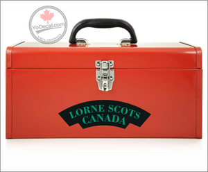 Lorne Scots WWII Shoulder Flash' Premium Vinyl Decal / Sticker