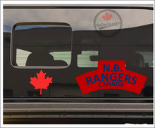 NB Rangers WWII Shoulder Flash' Premium Vinyl Decal / Sticker