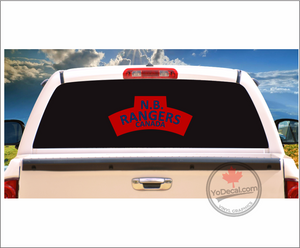 NB Rangers WWII Shoulder Flash' Premium Vinyl Decal / Sticker