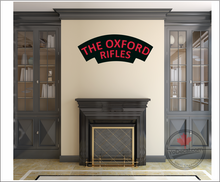 Oxford Rifles WWII Shoulder Flash' Premium Vinyl Decal / Sticker