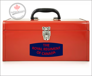 The Royal Regiment of Canada WWII Shoulder Flash' Premium Vinyl Decal / Sticker