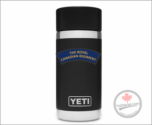 'Royal Canadian Regiment' WWII Shoulder Flash' Premium Vinyl Decal / Sticker