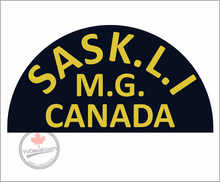 Saskatoon Light Infantry WWII Shoulder Flash' Premium Vinyl Decal / Sticker