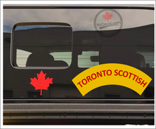 Toronto Scottish WWII Shoulder Flash' Premium Vinyl Decal / Sticker