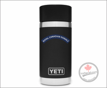 'Royal Canadian Signals' WWII Shoulder Flash Premium Vinyl Decal / Sticker