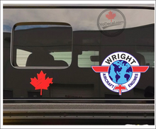 'Wright Aircraft Engines Tribute Logo' Premium Vinyl Decal Sticker