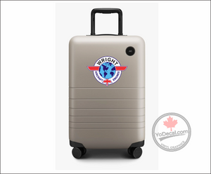 'Wright Aircraft Engines Tribute Logo' Premium Vinyl Decal Sticker