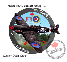 'Custom Order - Your Design' Premium Vinyl Decal / Sticker