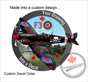 'Custom Order - Your Design' Premium Vinyl Decal / Sticker