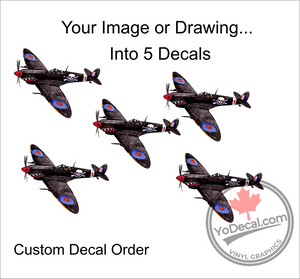 'Custom Order - Your Design' Premium Vinyl Decal / Sticker