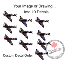 'Custom Order - Your Design' Premium Vinyl Decal / Sticker