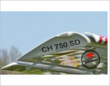 'CH 750 SD (PAIR)' Premium Vinyl Decal Sticker