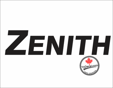 'Zenith Aircraft Company Letter Tribute' Premium Vinyl Decal Sticker