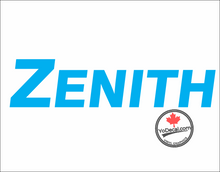 'Zenith Aircraft Company Letter Tribute' Premium Vinyl Decal Sticker