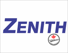 'Zenith Aircraft Company Letter Tribute' Premium Vinyl Decal Sticker