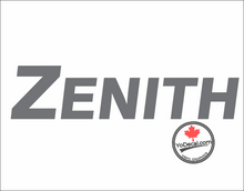 'Zenith Aircraft Company Letter Tribute' Premium Vinyl Decal Sticker