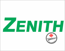 'Zenith Aircraft Company Letter Tribute' Premium Vinyl Decal Sticker