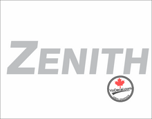 'Zenith Aircraft Company Letter Tribute' Premium Vinyl Decal Sticker