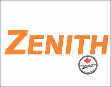 'Zenith Aircraft Company Letter Tribute' Premium Vinyl Decal Sticker