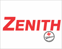 'Zenith Aircraft Company Letter Tribute' Premium Vinyl Decal Sticker
