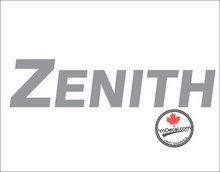 'Zenith Aircraft Company Letter Tribute' Premium Vinyl Decal Sticker